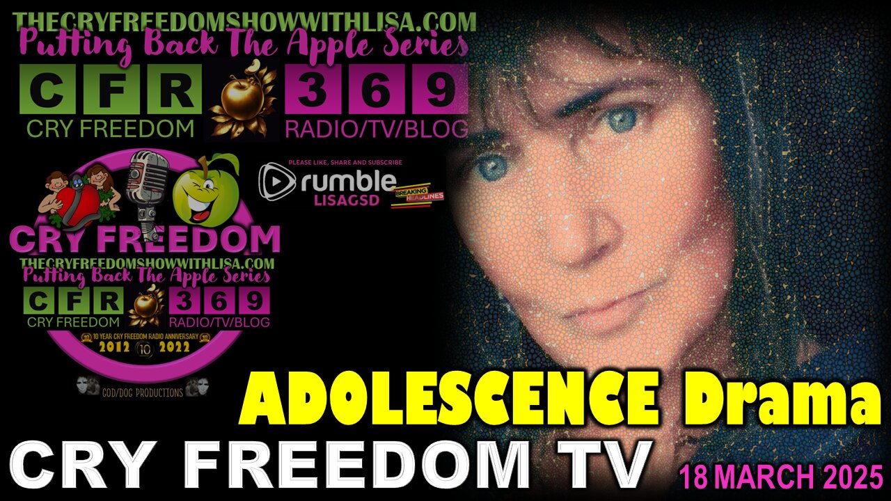 CRY FREEDOM TV: 'Adolescence' Drama and what parents HAVE to see 🚸
