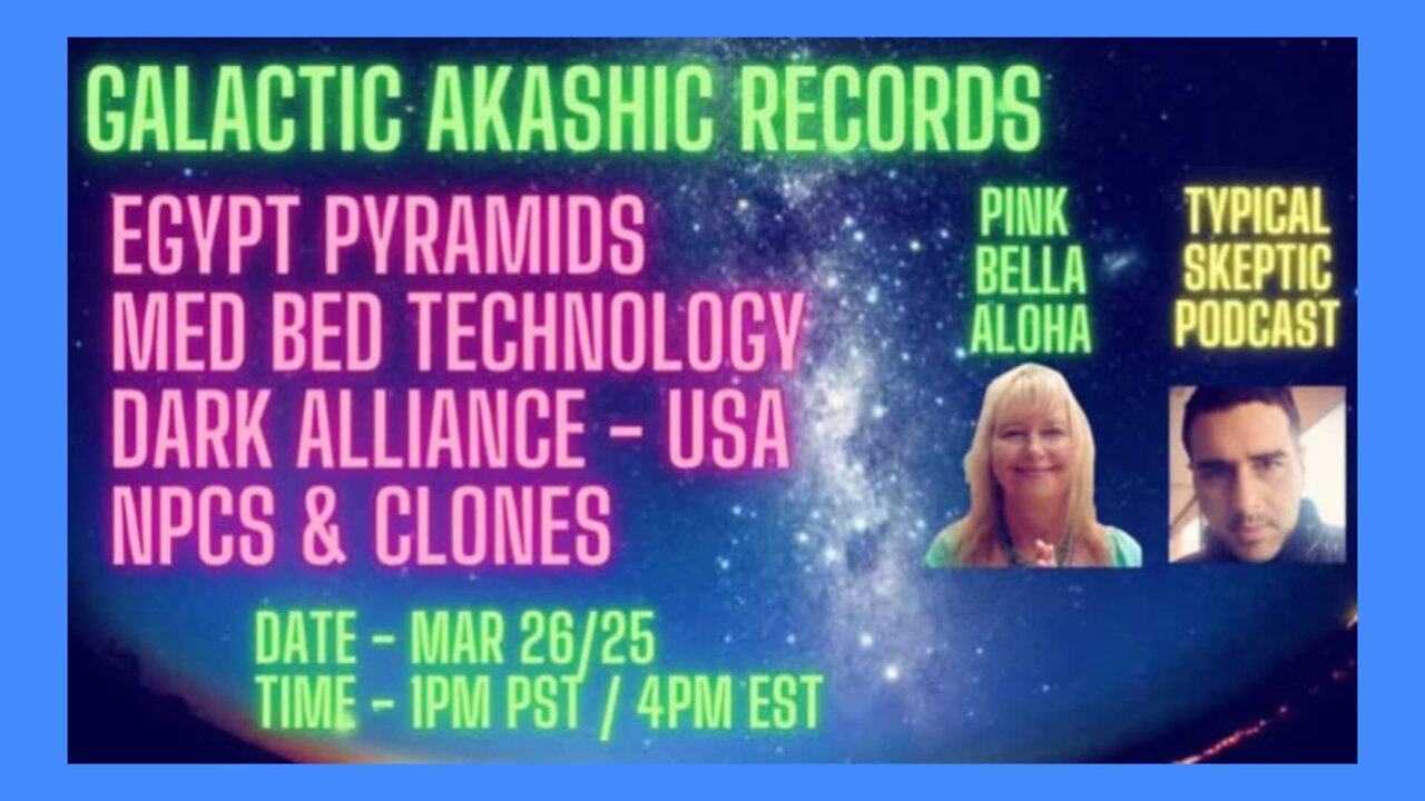 Med Beds, Clones, and the Dark Alliance | Pink Bella Aloha x Typical Skeptic # 1886