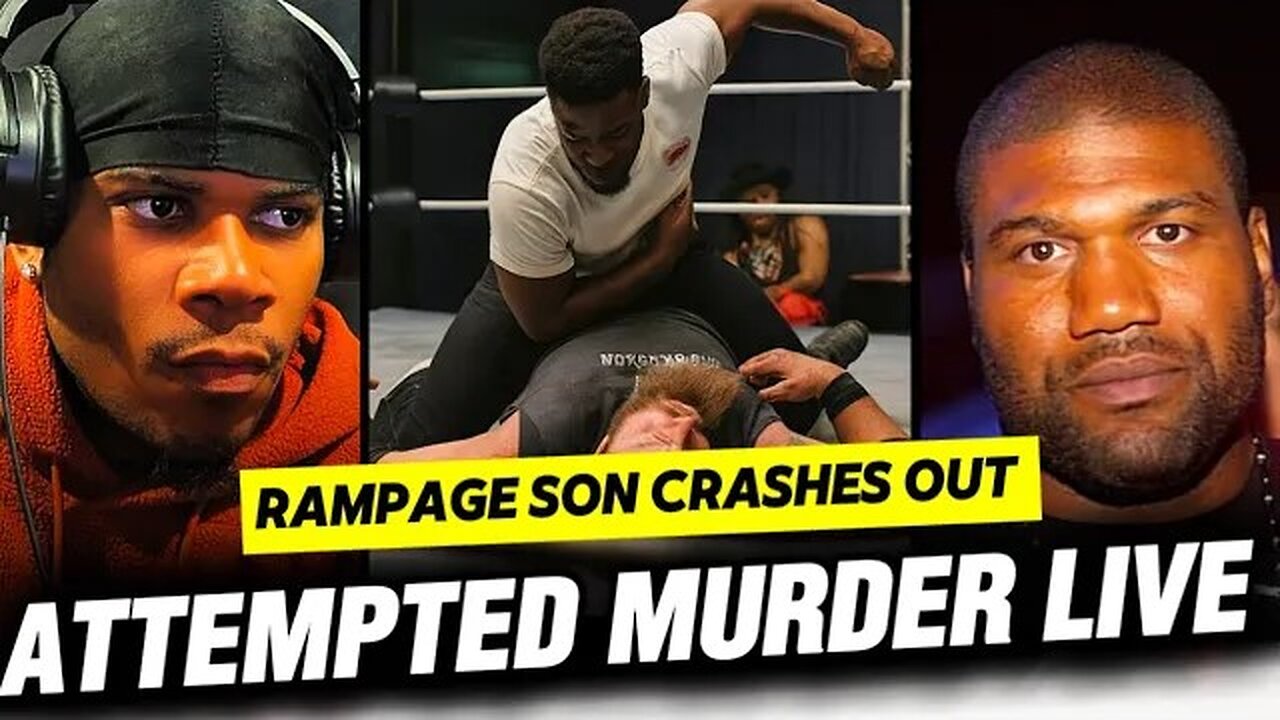 Rampage Jackson’s Son Raja Turns Wrestling Show Into ATTEMPTED MURDER!