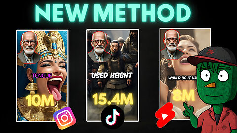 I Found a NEW WAY to Make VIRAL HISTORY Shorts with 30M+ VIEWS