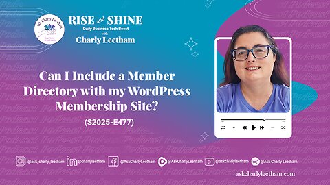 Can I Include a Member Directory with my WordPress Membership Site? (2025/477)