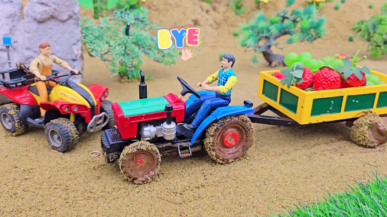 Diy_tractor_making_bulldozer_repair_train_railway___Excavator_Crawler_Crane_and_Construction_Trucks