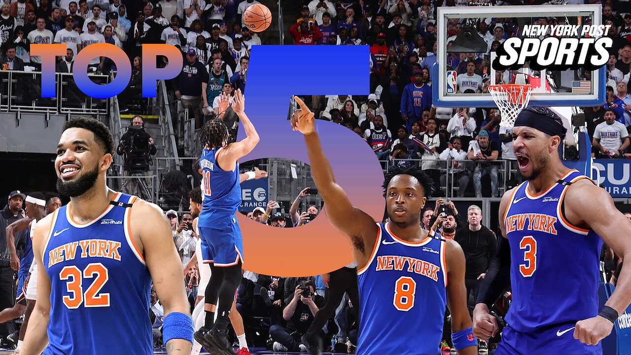 Knicks TOP 5 most THRILLING moments vs Pistons