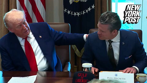 Trump makes fun of Hegseth during cabinet meeting: 'My least controversial person'