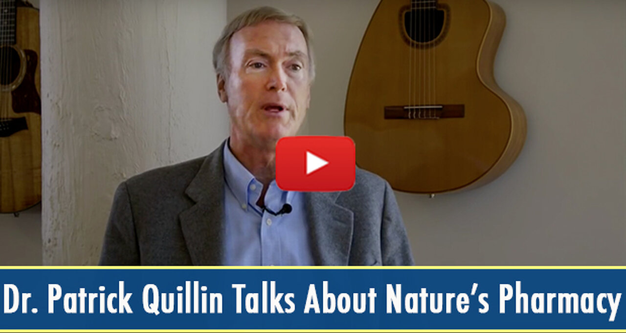 Best Selling Author Patrick Quillin Talks About Nature’s Pharmacy
