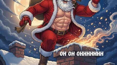 *Naughty Santa Claus* Cute girl Is eager to meet Santa🫠Merry Christmas!!