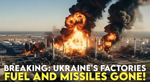 First Time Ever: Russia Obliterates Ukraine’s MAJOR Rocket Fuel Hub!