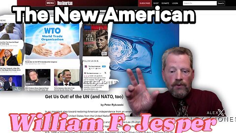 William F. Jesper from the New American interview.
