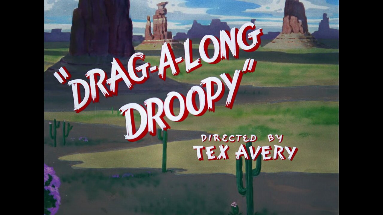 Drag-A-Long Droopy (1954, animated short)