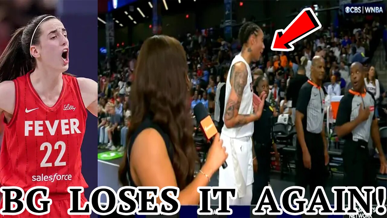 CONVICT Brittney Griner CURSES OUT refs! WNBA REFUSES to PUNISH her for RACIST RANT on Caitlin Clark