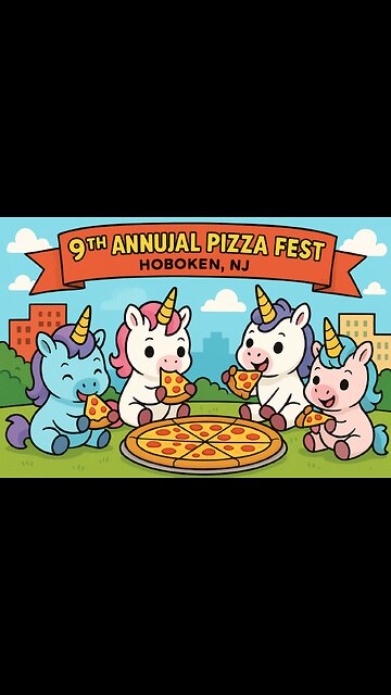 🍕📉 Crypto Was Dumping… So I Went to the Hoboken Pizza Fest 😂🌉