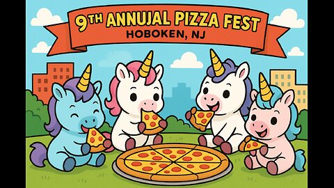 🍕📉 Crypto Was Dumping… So I Went to the Hoboken Pizza Fest 😂🌉