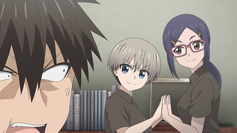 Uzaki-chan Wants to Hang Out! - Uzaki working at the cafe