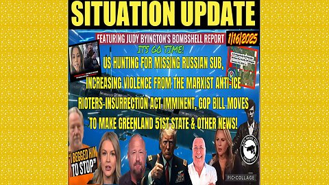 SG Anon. Juan O Savin ~ Situation Update 1/16/26 ~ Restored Republic > Judy Byington- Q+ White Hats