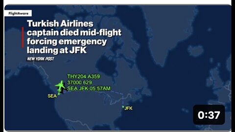 "Turkish Airlines Flight Makes Emergency Landing at JFK Following Captain's Collapse"