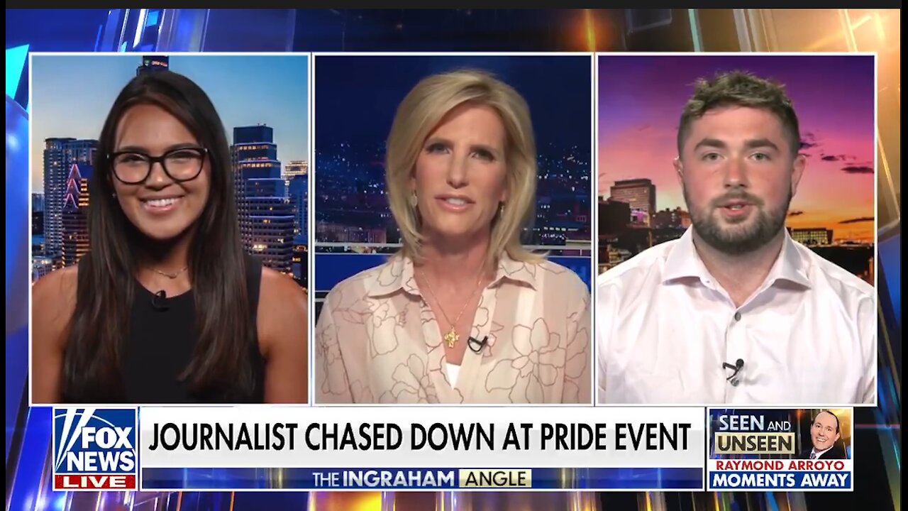 TPUSA Reporter On Being CHASED At Pride Rally