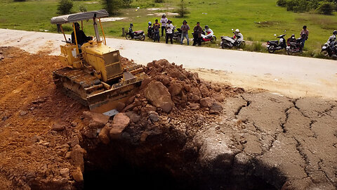 Bulldozer at work
