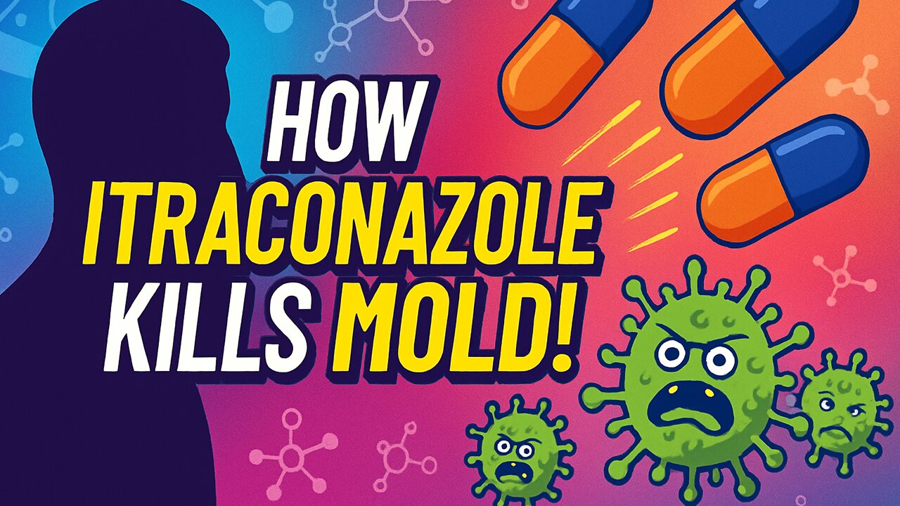 How Itraconazole Kills Mold In Your Body! - (Science Based)