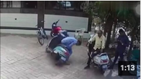 "Sudden Death: Man Face-Plants Off Scooter"
