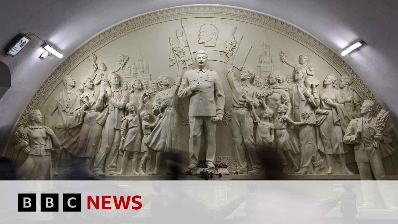 What a new Stalin statue says about Russia's attempt to reshape history | BBC News