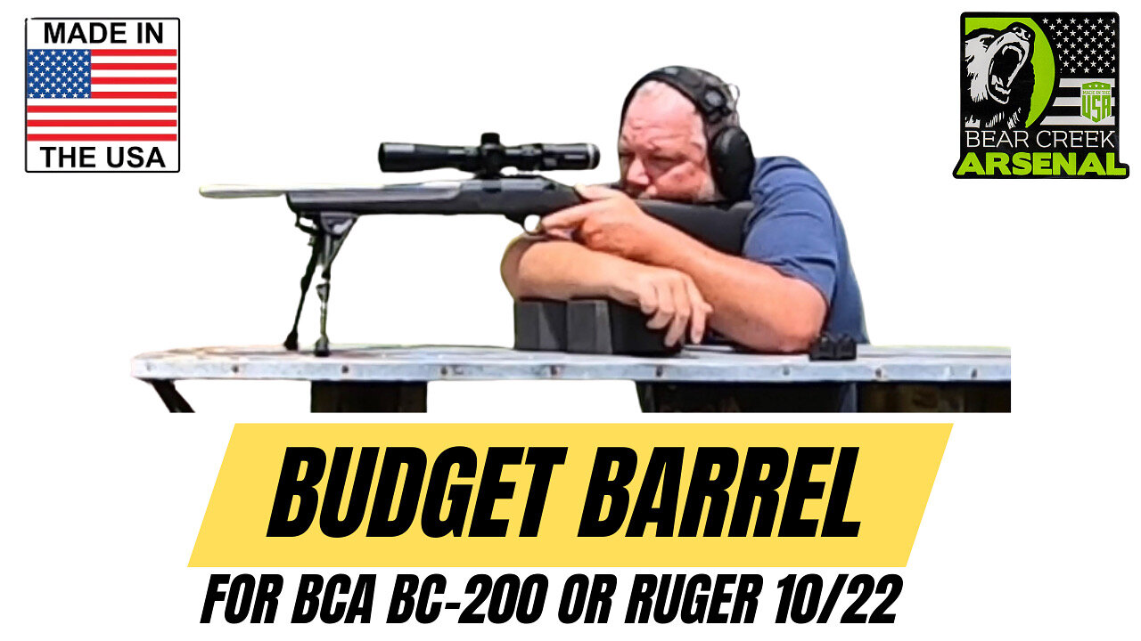Bear Creek Arsenal BC-200 Lightweight and Threaded Barrel: First Shots & First Impressions!