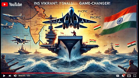India's Aircraft Carrier Strategy -Why INS Vikrant is a Game Changer For Naval Power
