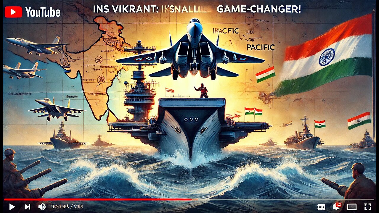 India's Aircraft Carrier Strategy -Why INS Vikrant is a Game Changer For Naval Power