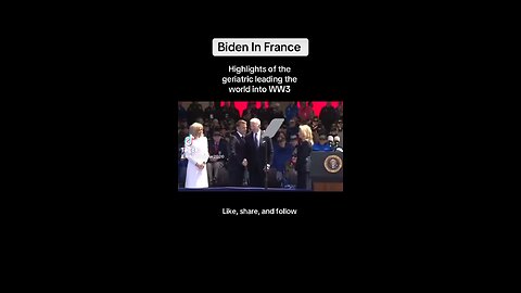 FLASHBACK: Biden in France