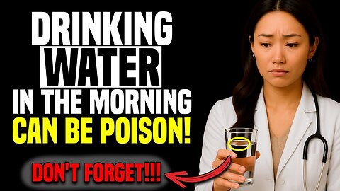 At 50+? Sidestep These 5 Lethal Water Habits in Your Morning Routine! LE44