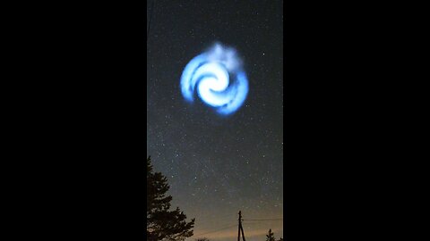 March 24, 2025: in the skies over most of #Europe, a huge grey/blue #spiral was seen.