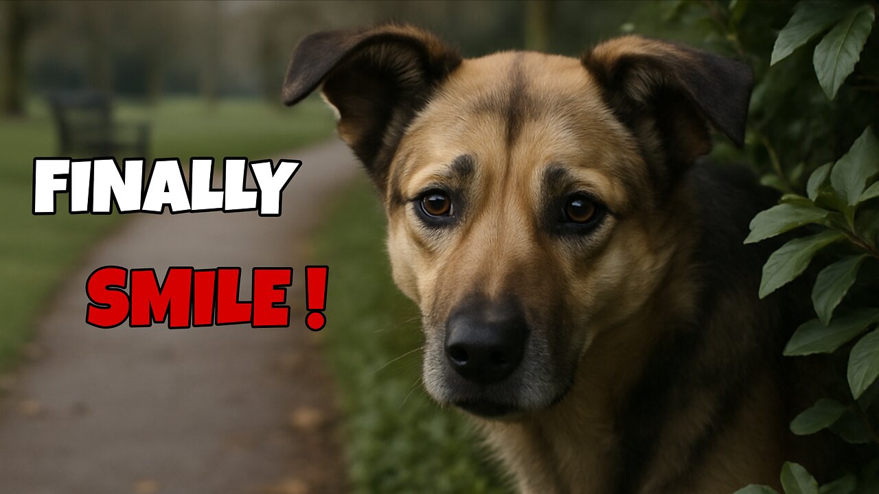 From Sad to Joyful The Day This Dog Finally Smiled 🐶❤️