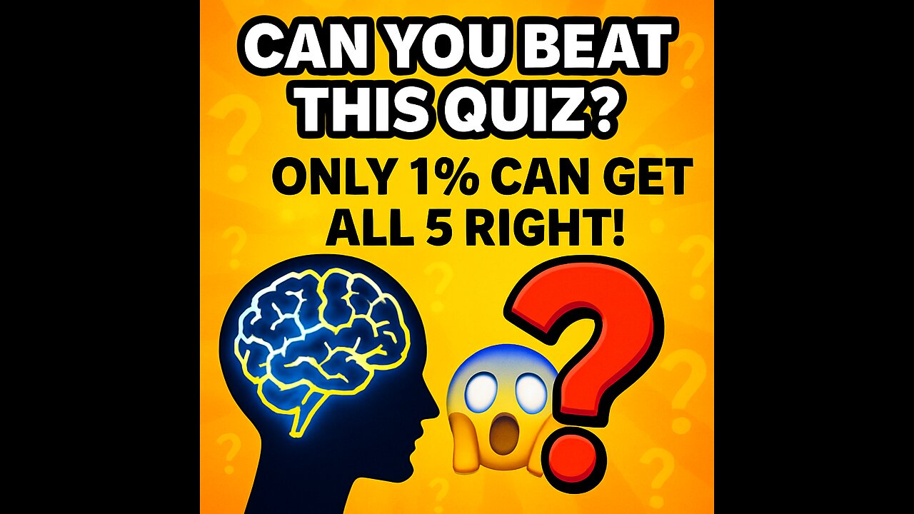 Can You Answer These 5 Mind-Blowing Quiz Questions? | EnglishQuizzTime