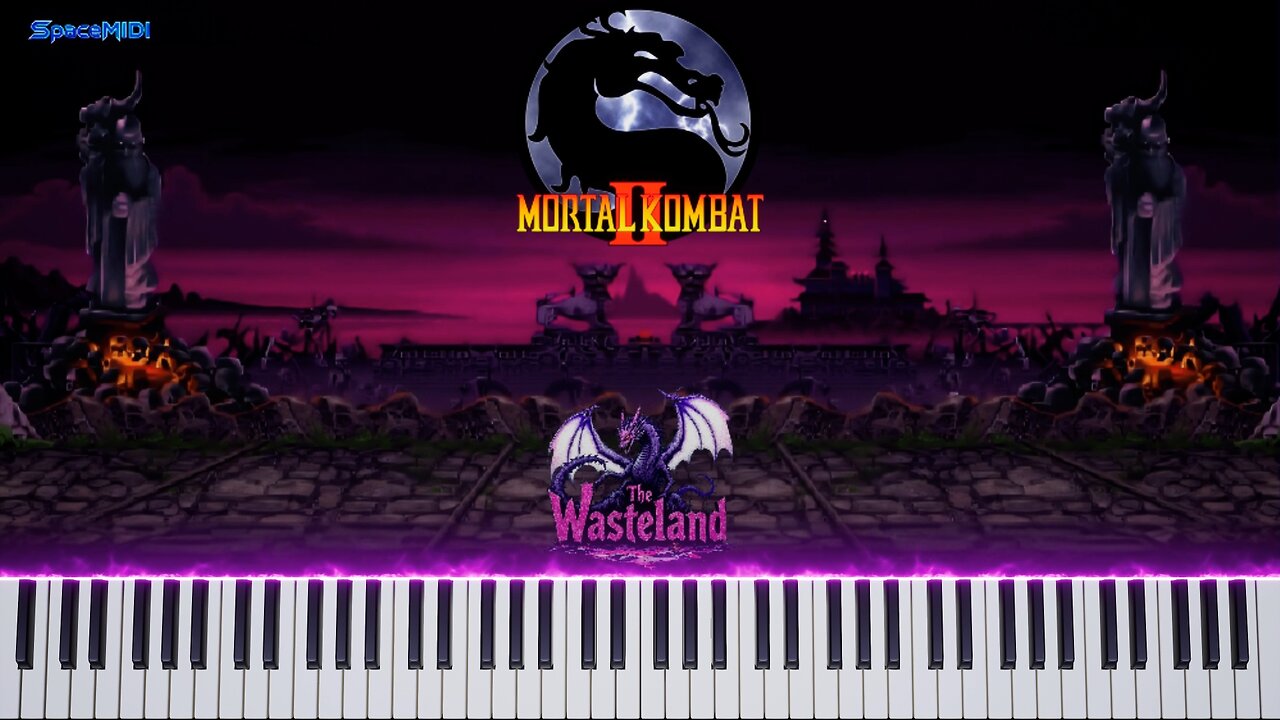 Mortal Kombat 2 ☯️ The Wasteland 🎹MIDI🎹