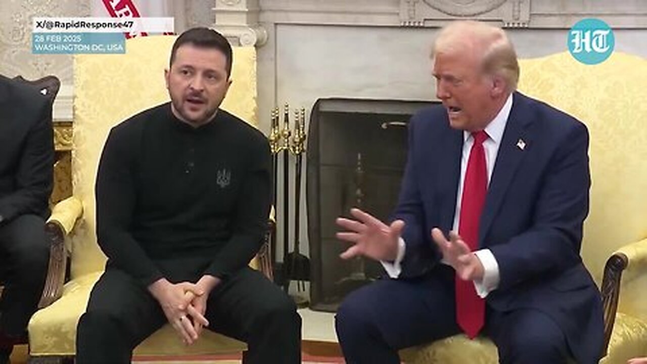 'You Should Be More Thankful'_ Trump Tells Zelensky To Shut Up Amid Verbal Clash In Oval Office