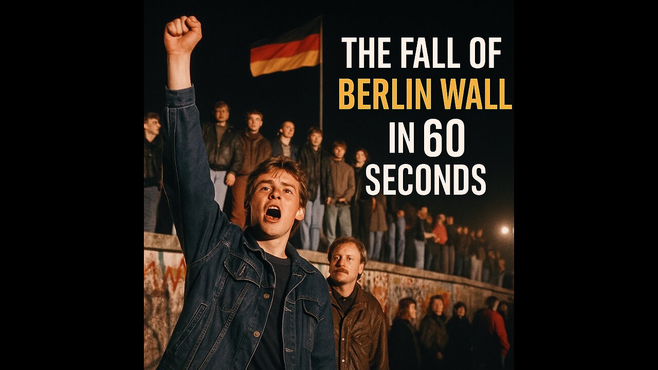 The Fall of the Berlin Wall in 60 Seconds