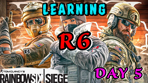 🔴LIVE - DAY 5 RAINBOW SIX SIEGE TRAINING - LEVEL 41 - HELP IN CHAT IS WELCOME