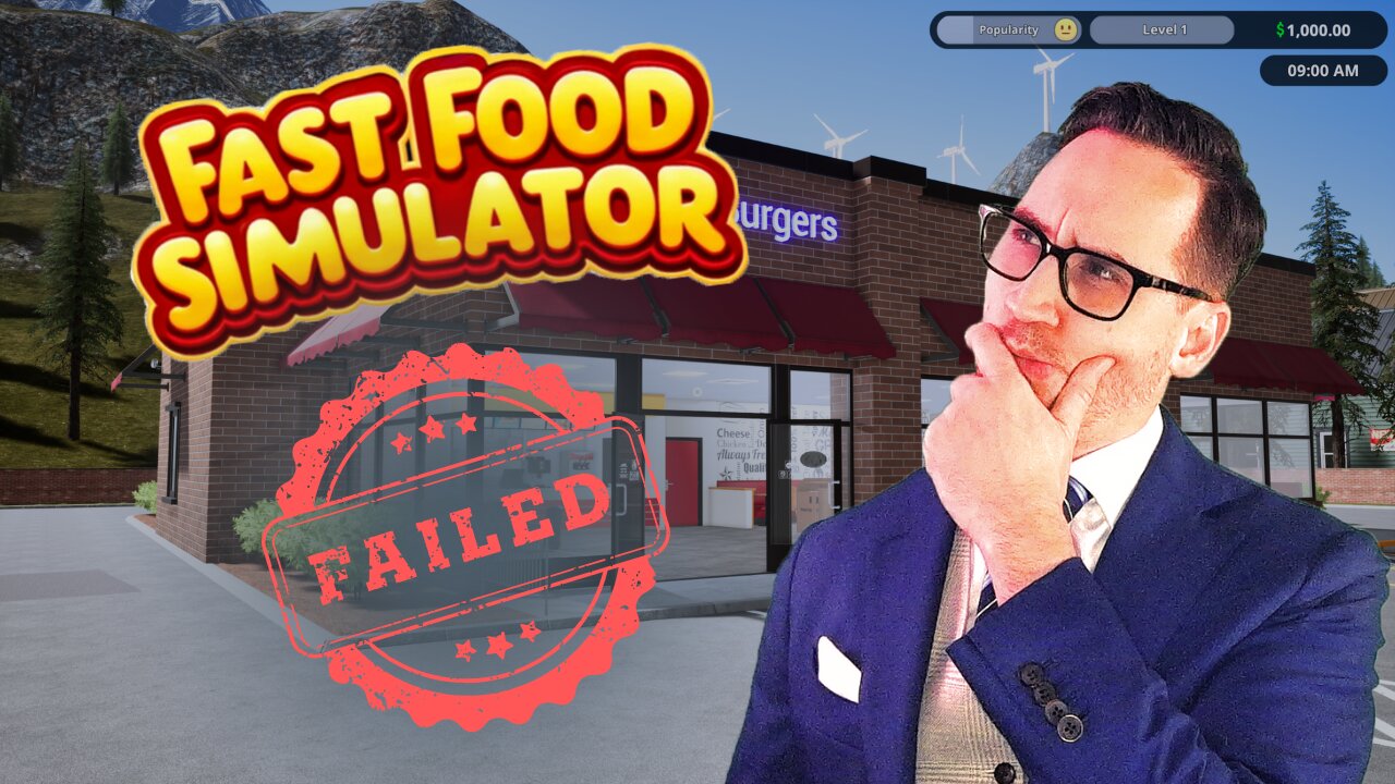 Chaos, Rage & Financial Ruin | Fast Food Simulator