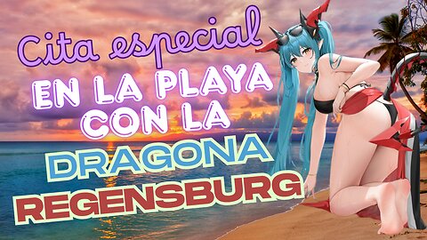 ASMR Roleplay 🐉 Cita en la playa con la Dragona Tsundere Regensburg ☀️Azur Lane