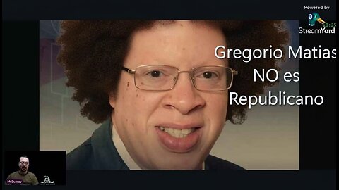 Gregorio Matias NO es Republicano
