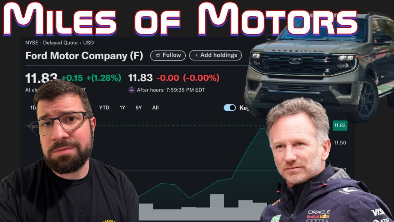Tariffs Shake the Auto Industry, Horner Out at Red Bull, and Ford's Big Wins | Miles of Motors
