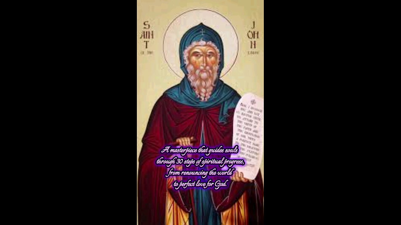 Saint John the Ladder – The Monk Who Climbed Toward Heaven