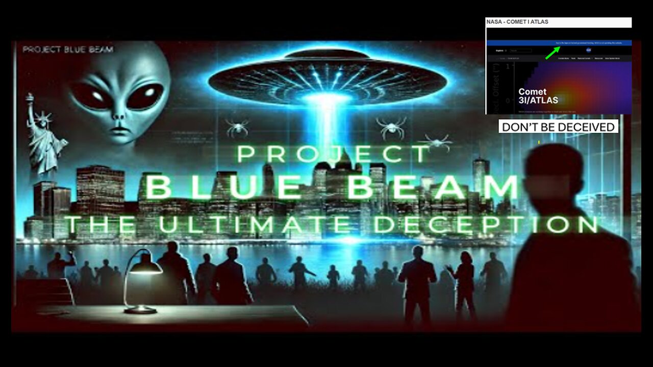 NASA COMET 3I/ATLAS - PREDICTIVE PROGRAMING - NASA LIES