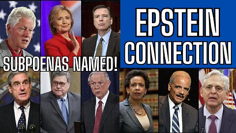 Subpoenas Named For Elite Political Titans Regarding Epstein Connections!