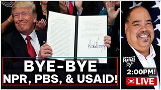 WATCH LIVE: PRESIDENT TRUMP SIGNS LAWS ON CRYPTO AND ENDS NPR, PBS, & USAID!