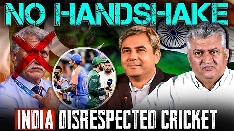 India Refused to Shake Hands — A Shameful Act That Disrespected Cricket