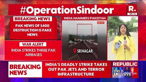 Indian Air Defence System Intercepts Pakistani Missile in Haryana I India-Pakistan War