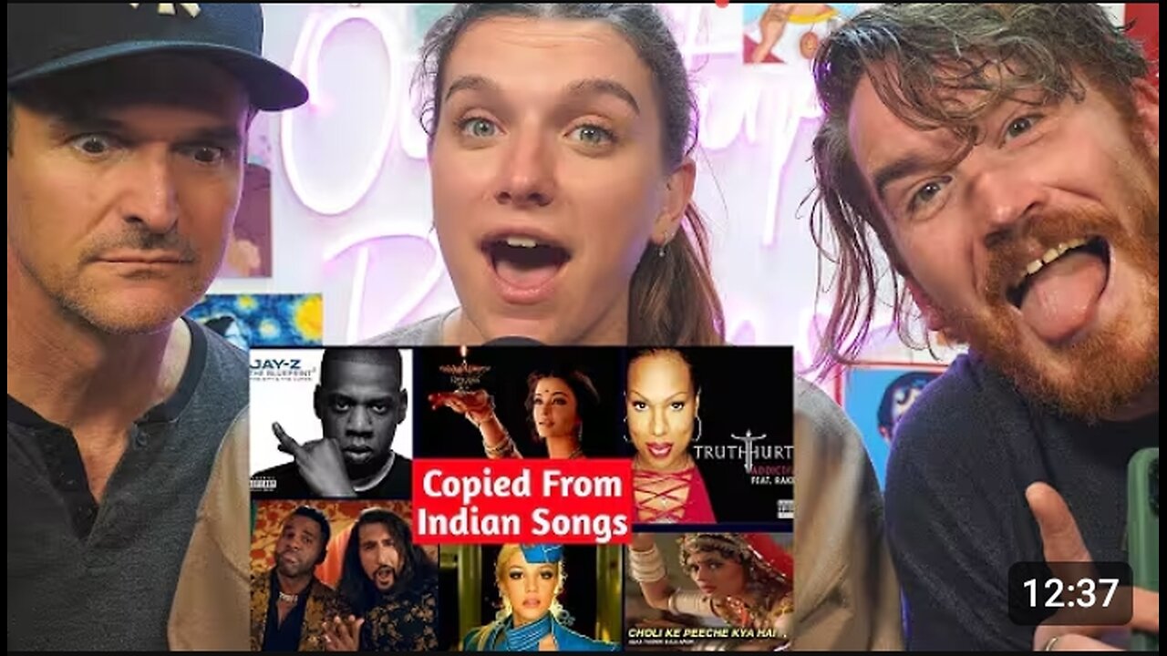 English Songs Which Were Copied/Sampled From Bollywood Songs || REACTION!!