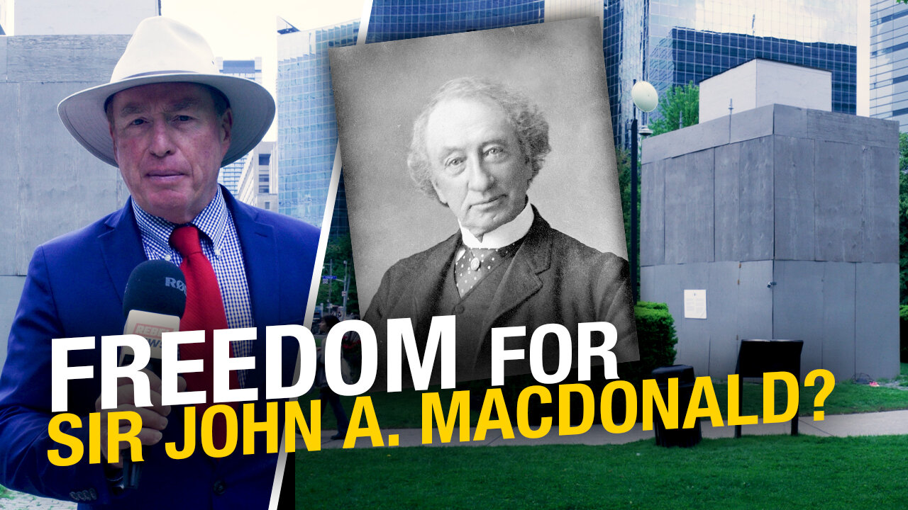 Queen's Park Sir John A. Macdonald statue to be unboxed after years of being hidden