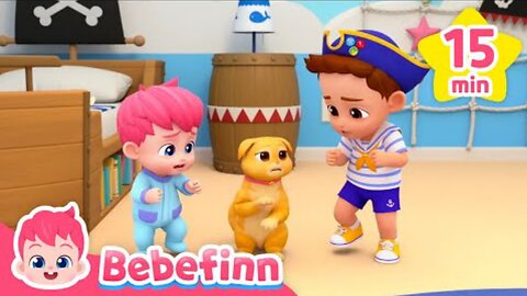 Oh No! Boo Got a Boo-Boo | Boo Boo Song Special Compilation | Bebefinn Nursery Rhymes for Kids