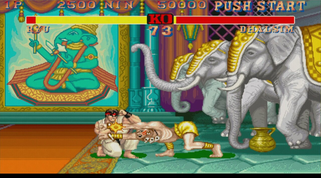 Ryu vs Dhalsim